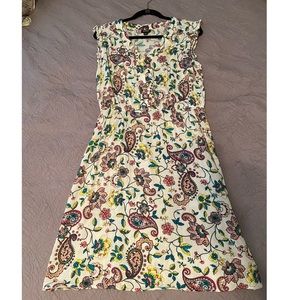 A New Approach a.n.a White Paisley Dress